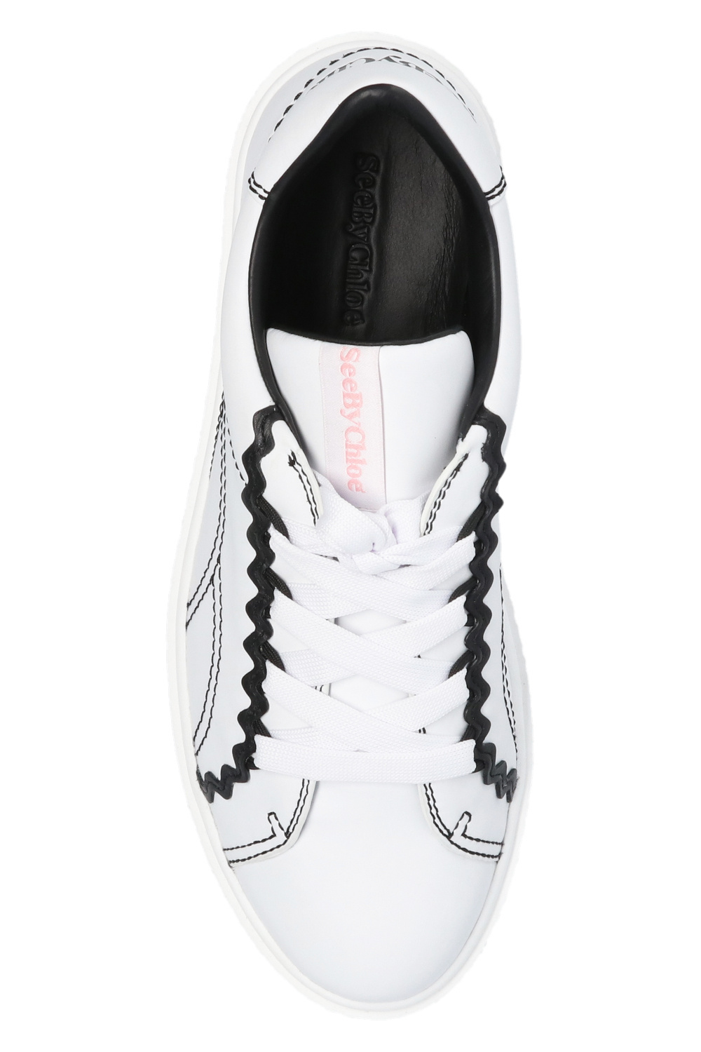 up shoes with logo See By Chloé - Lace